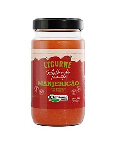 MOLHO DE TOMATE COM MANJERICAO ORG 330g LEGURME