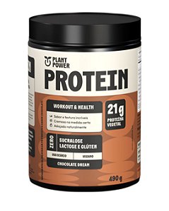 PROTEINA VEGETAL SABOR CHOCOLATE  490g PLANT POWER