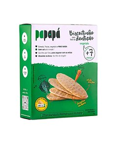 BISCOITO DENTICAO VEGETAIS 36g PAPAPA