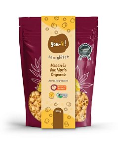 MACARRAO AVE MARIA ORGANICO 300g YOU KA