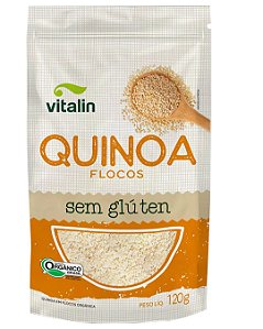 QUINOA REAL EM FLOCOS ORG 120g VITALIN