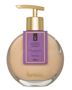 HIDRATANTE MAOS E CORPO LAVANDA FRANCESA 200ml VIA AROMA