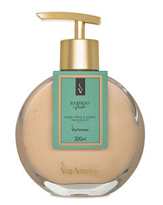 HIDRATANTE  MAOS E CORPO  BAMBOO FRESH 200ml VIA AROMA