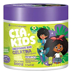 GELATINA CIA KIDS VEGANO CRESPINHOS RAIZ 500G