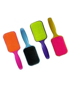 ESCOVA RAQUETE CHEIA DE GRAÇA CORES SORTIDAS