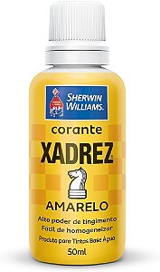 CORANTE XADREZ AMARELO