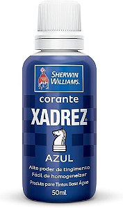 CORANTE XADREZ AZUL