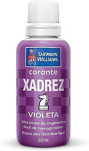 CORANTE XADREZ VIOLETA