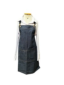 Avental Jeans com Mosquetão