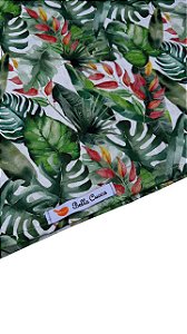 Lenço (triangulo) folhas