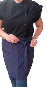 Avental Cinturado azul dia