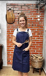 Avental Sarja Marinho