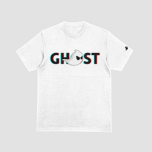 Camiseta Classic  Ghost Guy - Branca