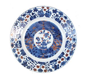 Prato de Porcelana | China Imari Kangxi (1662–1722)