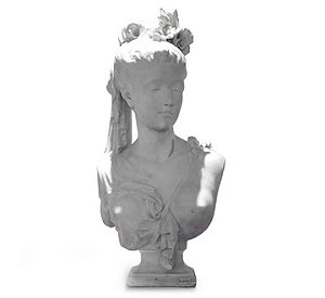 Busto Clássico de Mármore | Figura Feminina