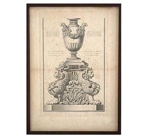 Gravura Antiga | França, séc. XVIII