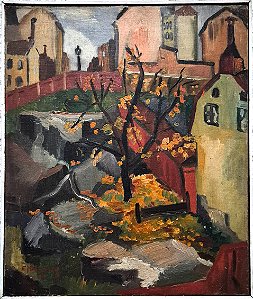 E. HOLMBERG | Paisagem de Outono 1929