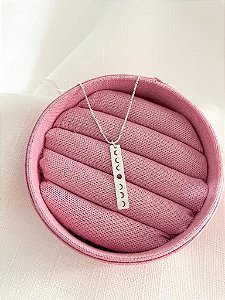 COLAR VENEZIANA 45CM COM PINGENTE FASES DA LUA
