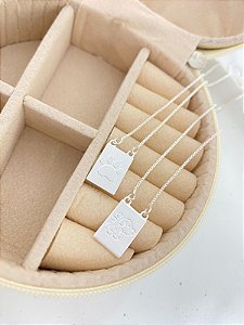 COLAR ESCAPULÁRIO VENEZIANA 60CM CACHORRO E PATINHA