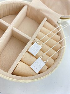 COLAR ESCAPULÁRIO VENEZIANA 60CM GATO E PATINHA