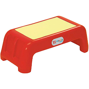 Step Degrau - Alpha Brinquedos Cor:Vermelho