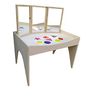Mesa Pikler Plus Com Led E Espelho