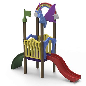 Playground Modular Reino Do Arco Íris II