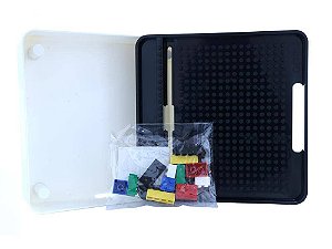 Suporte Caixa Organizadora de Mesa Lego