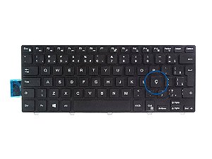 Teclado Notebook - Dell Inspiron 14-3458 Frame - Preto Br