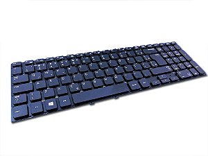 Teclado Notebook - Samsung Np270e5u S/ Base- Preto Br