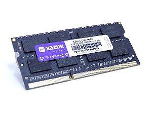 MEMÓRIA KAZUK NOTE 4GB DDR3L 1600MHZ 1.3