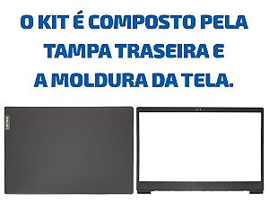 Carcaça Tampa Superior Lenovo S145-15 Ap1a4000100 Preta