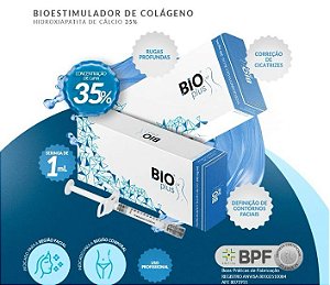 Bioplus (Bioestimulador de Colágeno) - Hidroxiapatita de Cálcio 35% 1ml