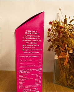 Erva-Mate Saborizada - Anis estrelado, Hibisco, e Gengibre - 500g