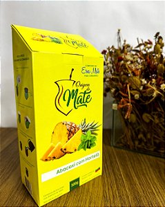 Erva-Mate Saborizada - Abacaxi com Hortelã - 500g