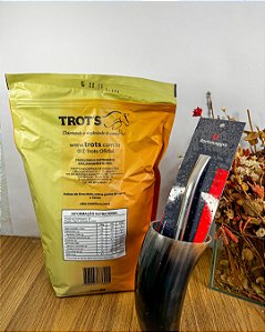 Kit Terere Trots, chifre (guampa) e bomba inox