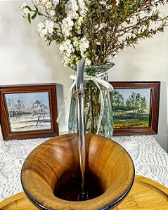 Kit Chimarrão Preta Bago + Bomba Inox Cavalo