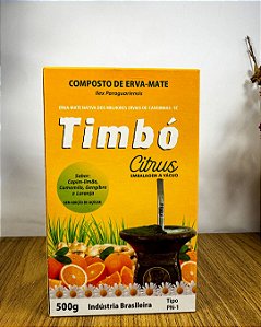 Erva-Mate Timbó Citrus–Capim-Limão,Camomila,Laranja 500g