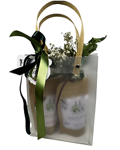 Kit Presente Chá Artesanal–Prosa Lavanda+Prosa Morango Laran