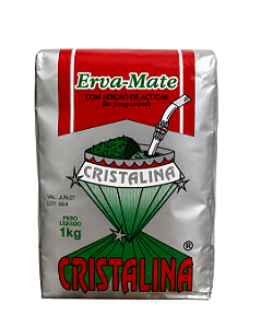 Erva-Mate para Chimarrão Cristalina com Açúcar 1kg