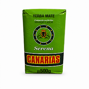Erva-Mate Canarias Serena 500g – Blend com Ervas
