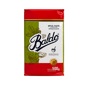 Erva-Mate Baldo 500g – Padrão Uruguaio, Intenso