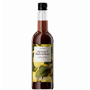 CheckMate Chá Mate Tostado Concentrado Limão Siciliano 750ml