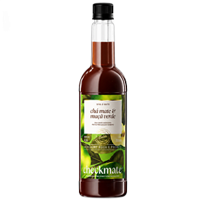 CheckMate Chá Mate Tostado Concentrad Sabor Maçã Verde 750ml