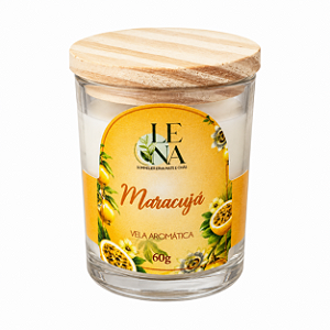 Vela Aromática Mate de Maracujá 60g