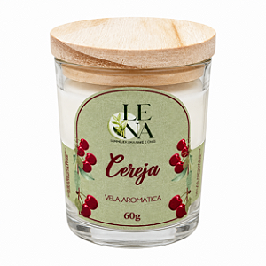 Vela Aromática Mate de Cereja 60g