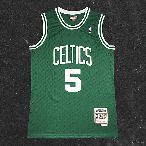 Jersey NBA Celtics Kevin Garnett #5 2007-08 Mitchell & Ness