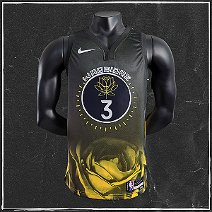 Jersey NBA Golden State Warriors Jordan Poole #3 Swingman - Preta