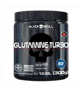 Glutamina Turbo (300g) Black Skull