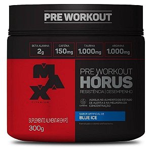 Pré Treino Horus - 300g - Max Titanium